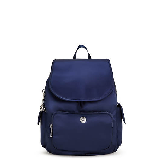 Kipling City Pack Small Classic Ryggsekk Blå | NO 1718CT